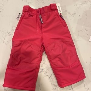 Amazon Essentials Toddler Snow Pants NWT